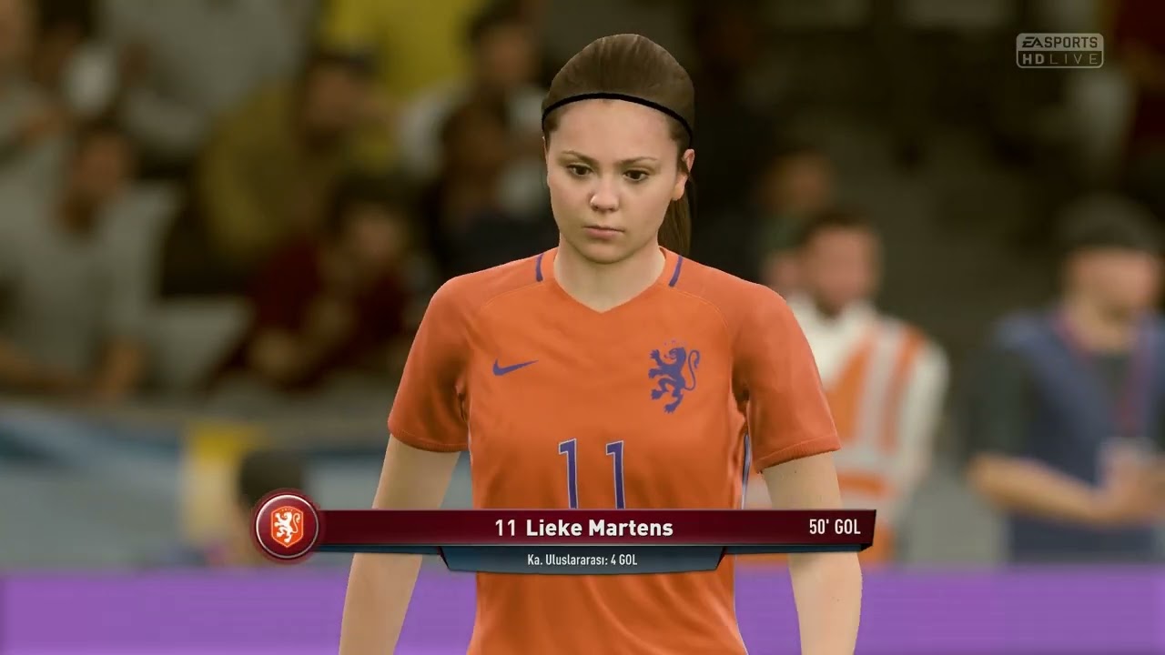 FIFA 2018 -- Gameplay Kadınlar Uluslararası Futbol Şampiyonası ( Hollanda 3 - 0 İsveç) FİNAL