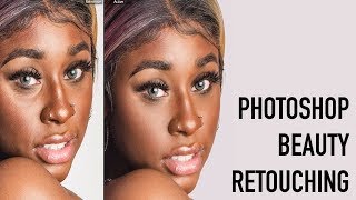 PHOTOSHOP BEAUTY RETOUCHING – SOFT GLOWING SKIN screenshot 2
