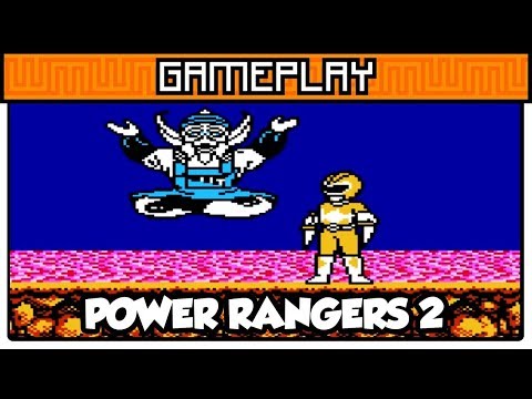 Видео: Полное прохождение (((Dendy))) Power Rangers 2 / Могучие Рейнджеры 2