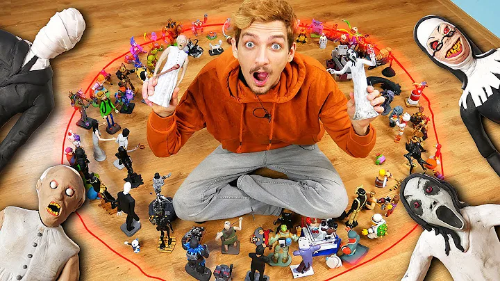 I spend 24 Hours with all my Polymer Clay Figures ...