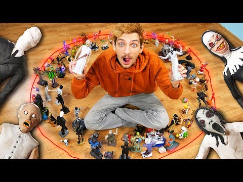 I spend 24 Hours with all my Polymer Clay Figures and GRANNY l CHALLENGE