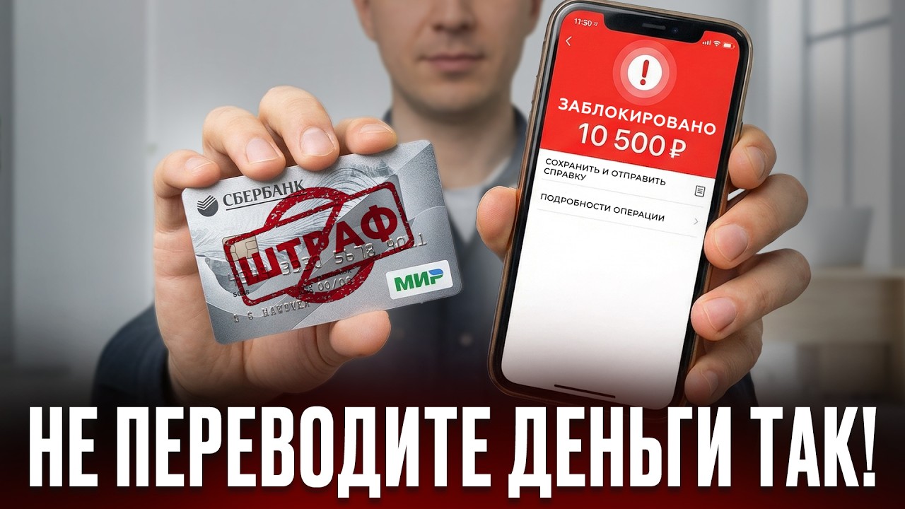 НЕ ПЕРЕВОДИТЕ ДЕНЬГИ ТАК! Новые правила переводов 2026 затронут ВСЕХ! Как защитить свои деньги?