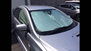 ランサーエボリューション ワンタッチサンシェード mz518066 三菱純正