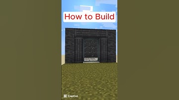 Sliding Door Tutorial  | Minecraft CREATE #createmod #minecraft