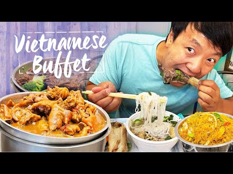 Video All You Can Eat VIETNAMESE BUFFET in Houston Texas - youtube