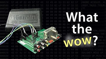 Hacking a weird TV censoring device