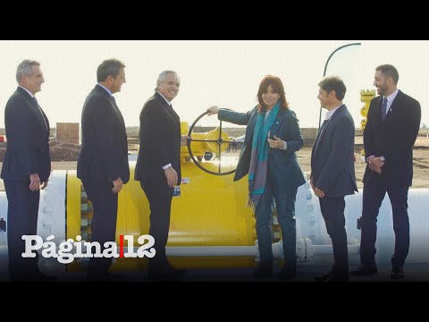 ?EN VIVO| Alberto Fernández, Cristina Kirchner y Sergio Massa inauguran el Gasoducto Néstor Kirchner
