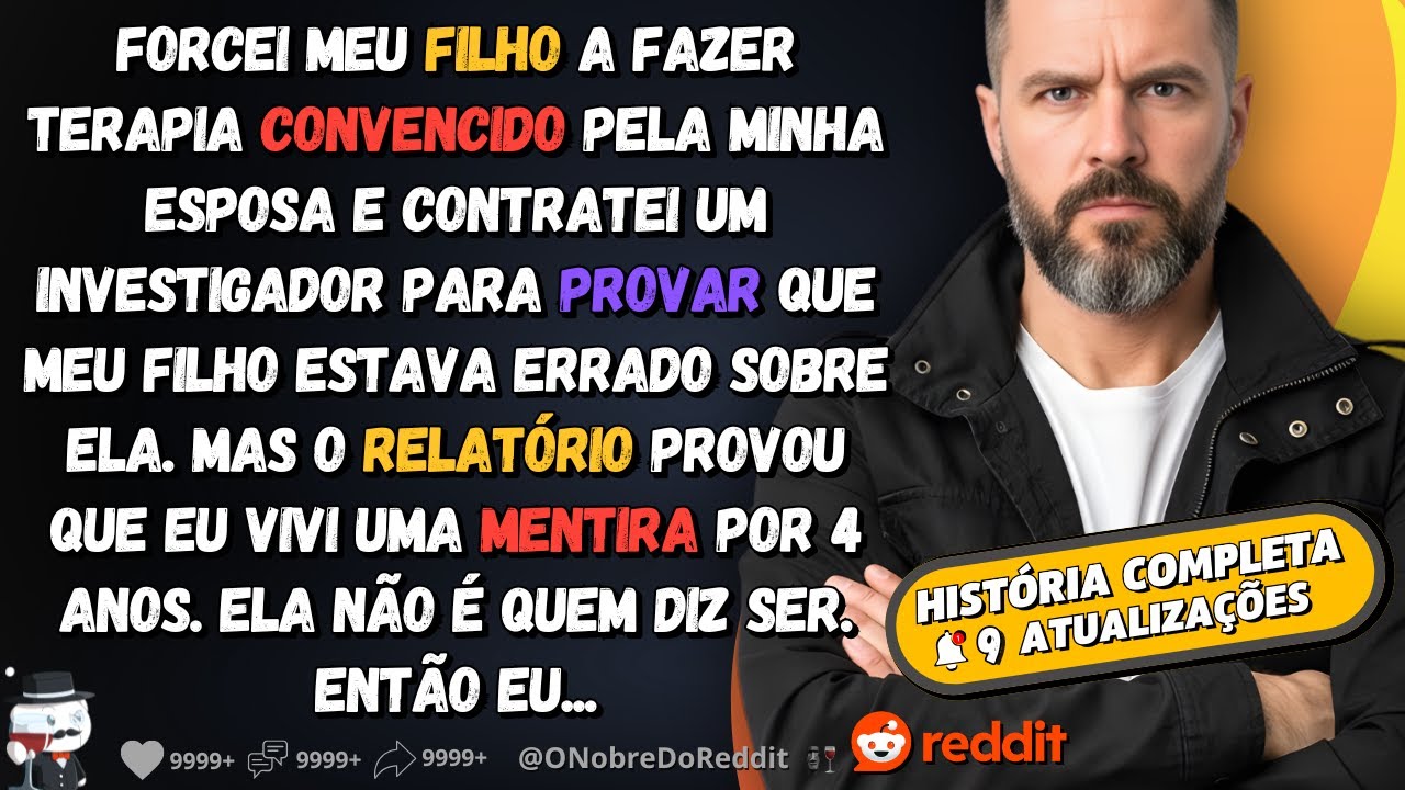 🗿🍷A história de um homem que traiu a confiança do filho para agradar a esposa manipuladora.