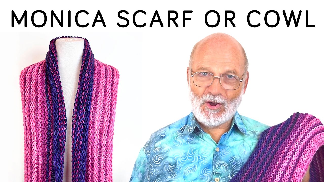 SKEINO Monica Scarf or Cowl YouTube