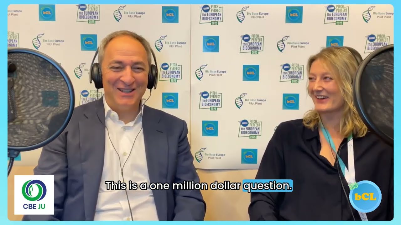 N. Giacomuzzi-Moore, CBE-JU - Podcast Mini-Series, Pitch Perfect & Boost the EU Bioeconomy 2025