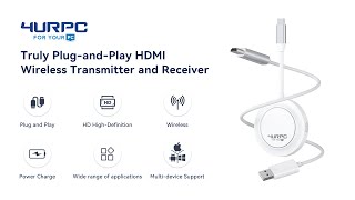 Next-Level Connectivity with 4URPC: The Ultimate Wireless HDMI Display Adapter