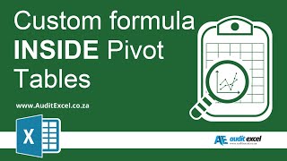 Create custom calculations INSIDE a Pivot Table Custom Calculations With Excel Pivot Tables