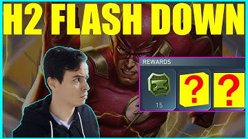 Heroic 2 Boss Flash Down + Rewards (No Raven Or Chaos Artifacts) Injustice 2 Mobile