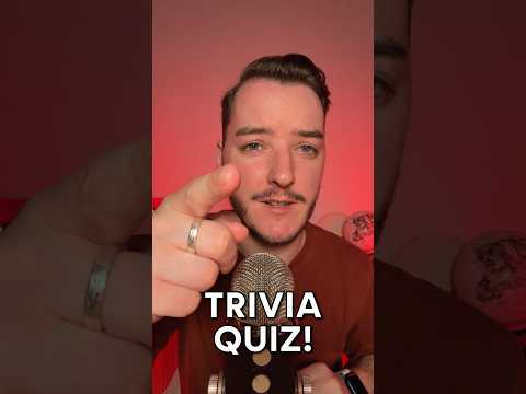 TRIVIA QUIZ! #asmr