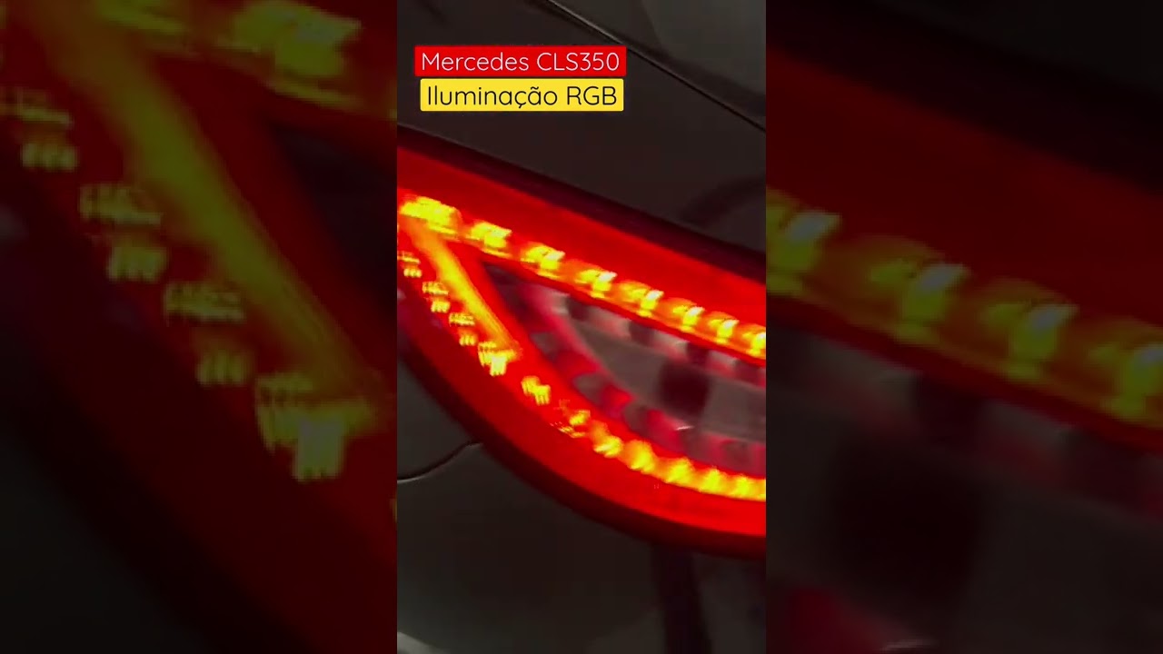 Mercedes CLS350 | 2014 - Iluminação RGB - ArtsomAuto