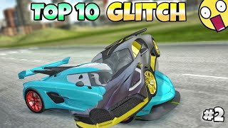 Top 10 dangerous glitch😱||Part 2|| Extreme car driving simulator🔥