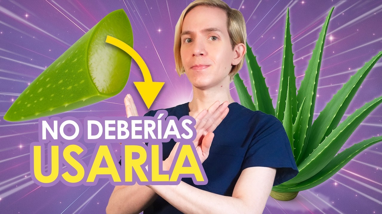 ALOE VERA para LA PIEL: ¿ES BUENO? ¿ES TOXICO? ¿HACE BIEN? Toda la verdad