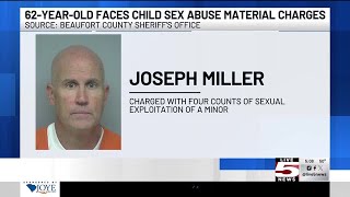 VIDEO: Tip leads to Beaufort County man’s arrest on child exploitation charges