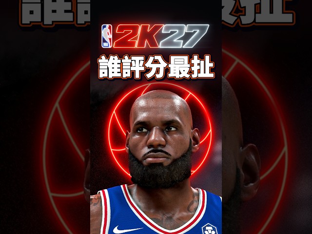 詹皇21年來首度跌出前十!Ja Morant慘剩84分|NBA 2K27最扯評分 #NBA2K27 #NBA #LeBronJames #JaMorant #Shorts