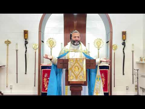 الله يكرم البسطاء ويعمل فيهم الاب الربان متى عبوش راعي كنيسة ماربهنام للسريان الارثوذكس