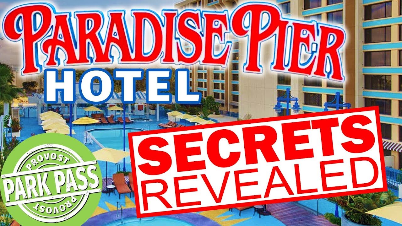 Paradise Pier Hotel Secrets Revealed - YouTube
