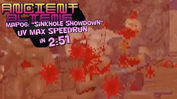 Doom: Ancient Aliens MAP06: "Sinkhole Showdown" UV Max in 2:51