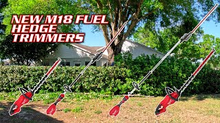 NEW M18 FUEL Articulating Hedge Trimmers from Milwaukee