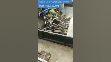 solid waste shredder / waste material crushing machine for recycling use