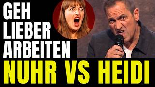 Plötzlich blamiert Nuhr HEIDI REICHINNEK vor Millionen Publikum!