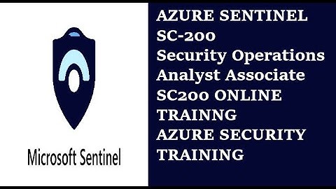 Azure Sentinel online training | Training voor Security Operation Analyst Associate |