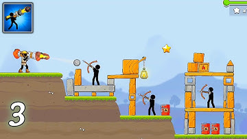 Boom Stick Gameplay 3, Android Games Walkthrough ios Simulato‪r Trailer