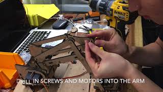 Brainwave Mechanics Project-(Mechanical arm controlled by Mindwave brain signal)