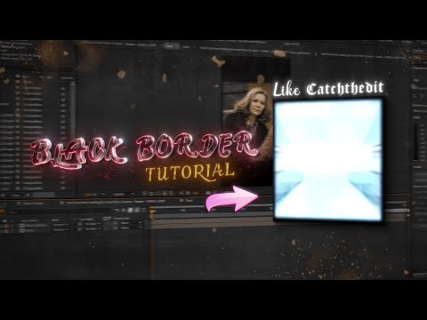 How to make Smooth Black Border like @catchthedit  | Black Frames in After Effects | Omgthedit