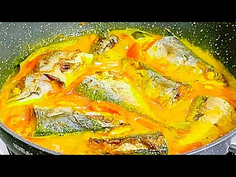 Resep Ikan Kembung Bumbu Kuning