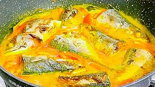 Recipe and How to Cook Delicious Yellow Spiced Mackerel That's Different from the Others