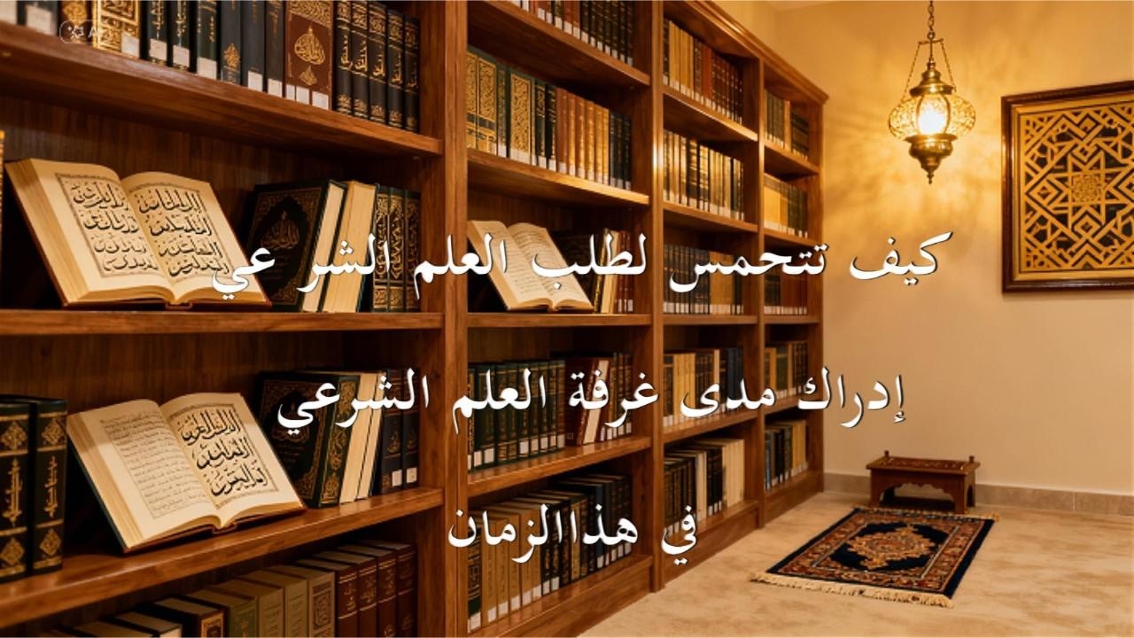 08 Februari 2026 / إدراك مدى غرفة العلم الشرعي في هذاالزمان