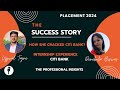 Summer Internship Experience | PPO Offer |Citi Bank | Placement 2024 | VIT Bhopal | Campus Placement