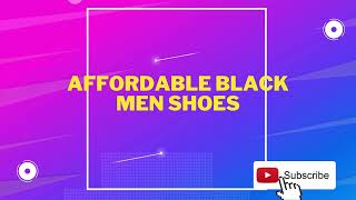 Shopee Finds/ Affordable Black shoes for Men