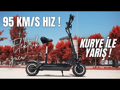 95 Km/s Hız Yapan Elektrikli Scooter! | Yakasuma Cheetah | Motorcu Şaşırdı!