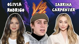 the girls are fighting!!! (olivia rodrigo / sabrina carpenter / joshua bassett drama lol)