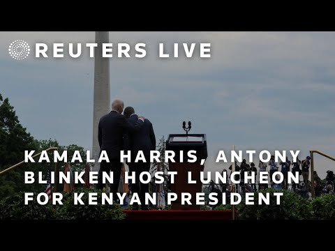 LIVE: VP Kamala Harris, Secretary of State Antony Blinken host luncheon for Kenyan President Will…