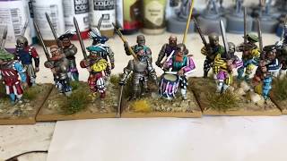 Warlord games Landsknechts. Zweihanders