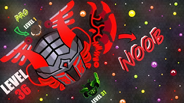 NOOB vs PRO vs HACKER in EVOWARS.IO