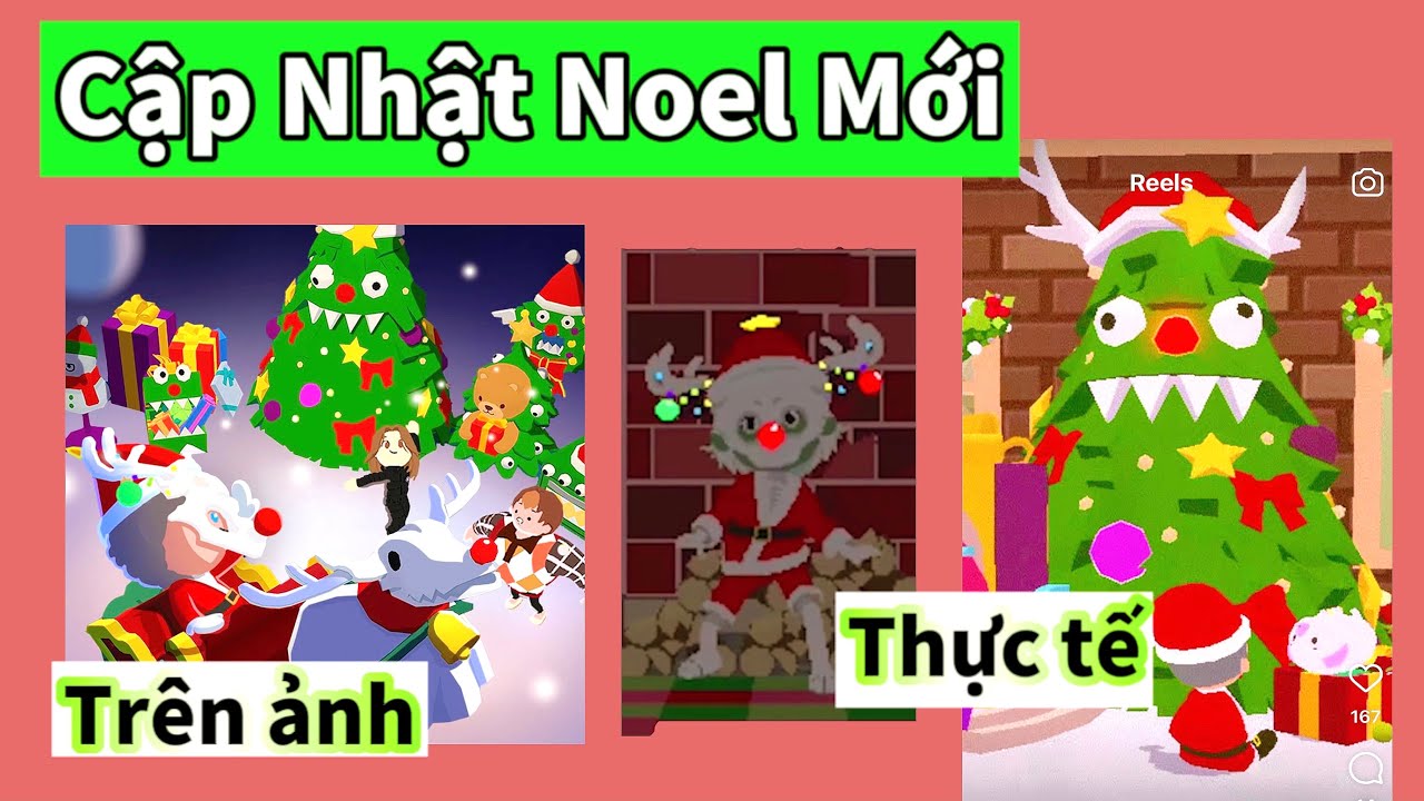 Cập Nhật Mới: Cây Thông Noel, Thú cưỡi tuần lộc mới | Play Together ...