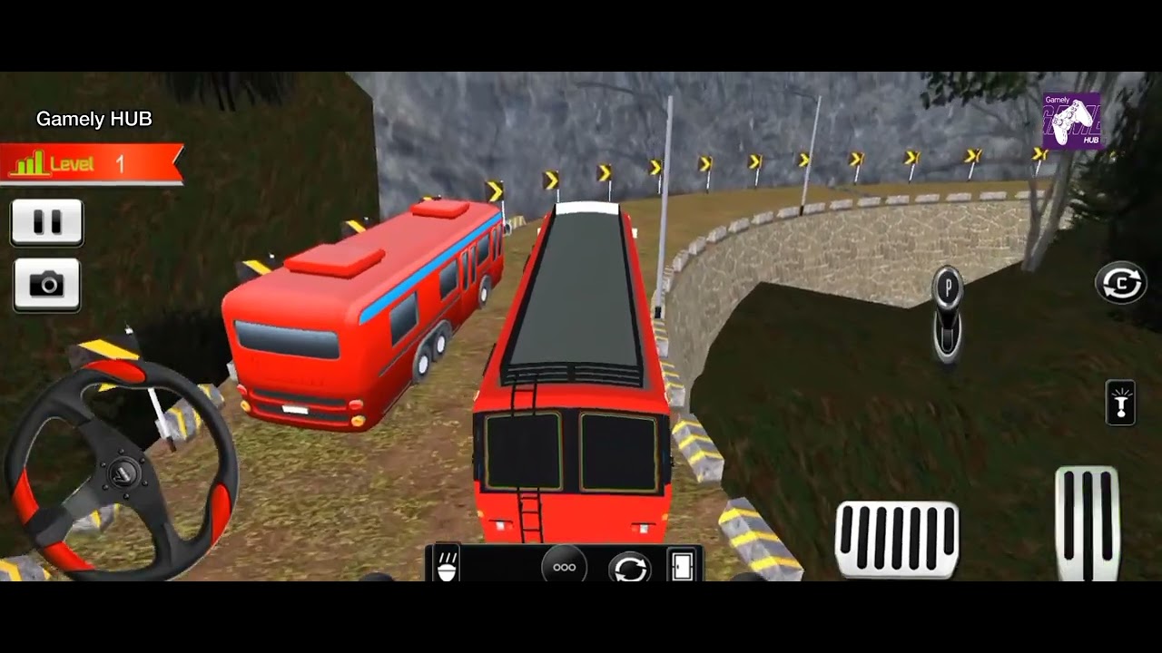 Bus simulator School Driving in side:Android game: