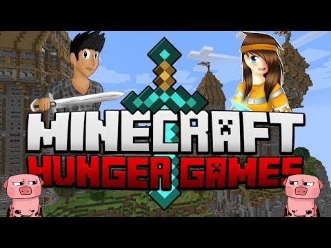Minecraft - HUNGER GAMES sur EPICUBE ! ( Avec PopiGames et Lolita ...