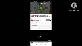 Simpson Bart Screaming Metalkingboo