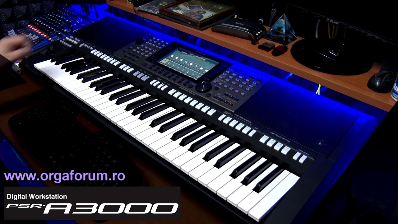 DEMO YAMAHA PSR A3000 un instrument XXX