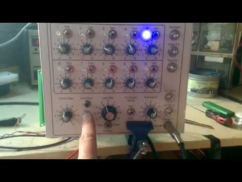 MFOS 10 Step Sequencer basic test & demo.