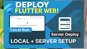How to Build, Run & Deploy Flutter Web | Local & Server Deployment Step by Step Tutorial